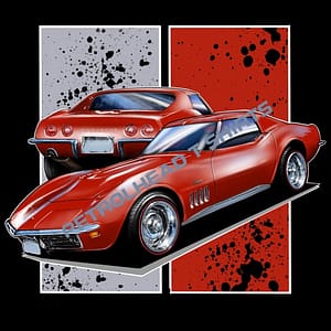 T Shirt Chevrolet Corvette C3