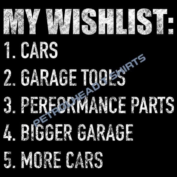 T Shirt My Wishlist